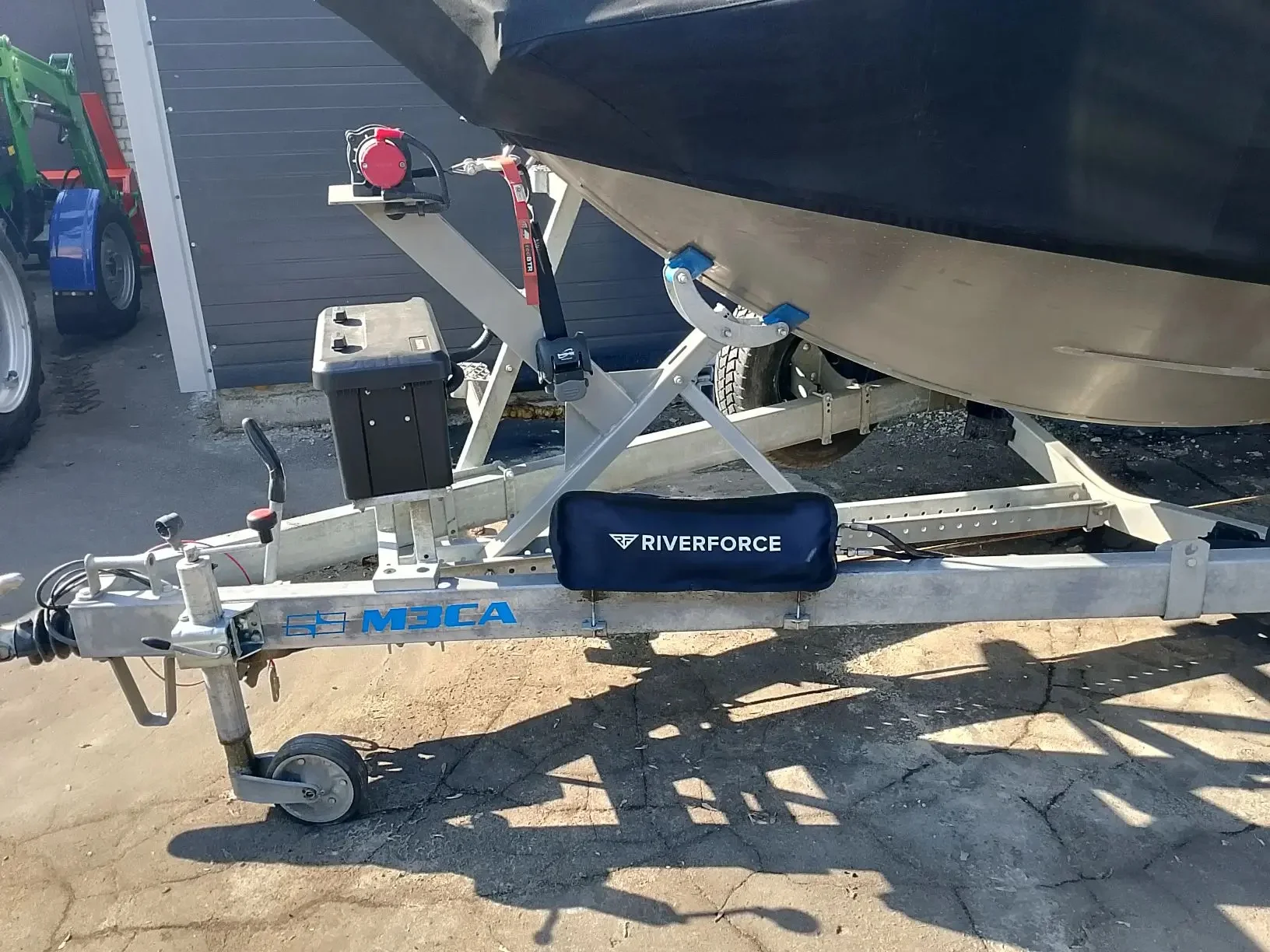 Чехол для гидравлического насоса, ПОЛИЭСТЕР 600 D PU 1000 Черный Riverforce_4