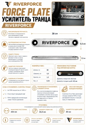 2. Усилитель транца Force Plate Riverforce_инфографика