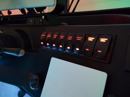 Русифицированные накладки клавиш - на лодке