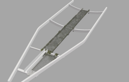 Трап для прицепа МЗСА L 6522 исп.211_411 T-Ramp Riverforce