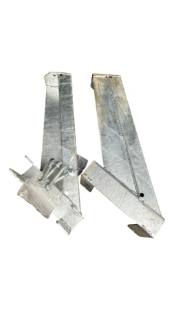 Кронштейн крепления задней притяжной стропы с выносом на раму 100х50 1